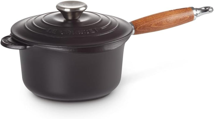 Le Creuset PROFITOPF MIT HOLZGRIFF 18 CM SCHWARZ