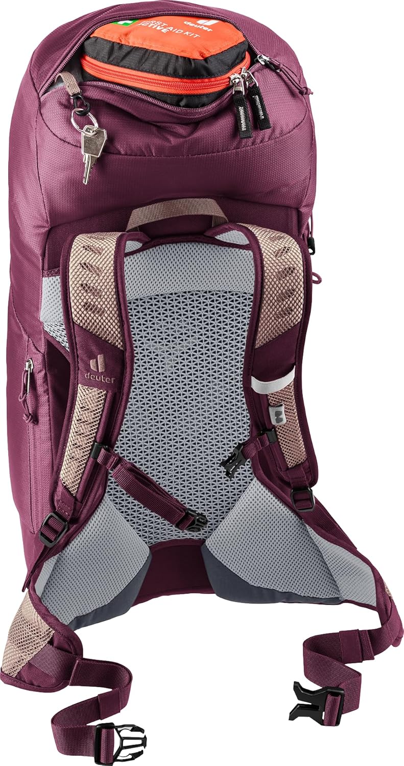 deuter AC Lite 28 SL Damen Wanderrucksack (Modell 2024) Ashrose-cassis, Ashrose-cassis