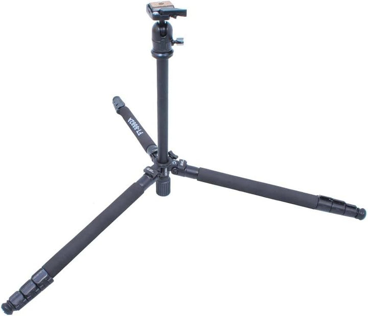 Dreibein-Stativ FT-6662A mit Kugelkopf und Schnellwechselplatte, Höhe 158cm + Transporttasche