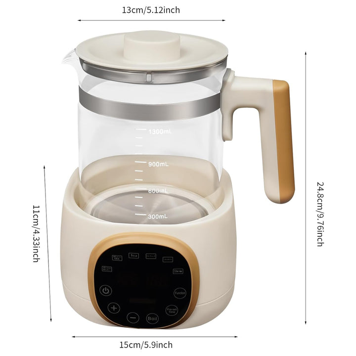 Flaschenwärmer Baby Wasserkocher mit Temperatureinstellung Baby Formula Kettle Warmwasserspender Bab