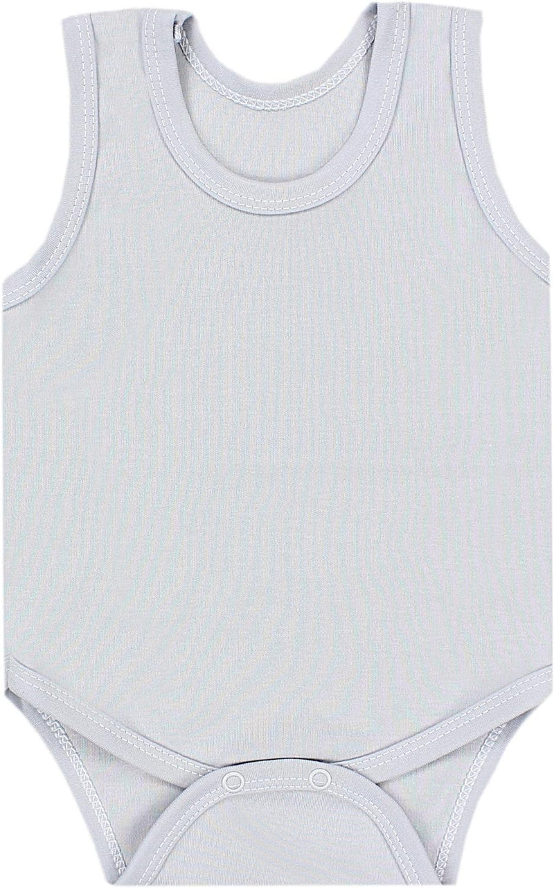 TupTam Baby Jungen Achselbody in Unifarben 5er Pack 80 Farbenmix 10, 80 Farbenmix 10