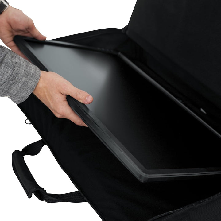 Kleine gepolsterte Tragetasche für LCD-Bildschirme von Gator, passend für 19–24-Zoll-Bildschirme s S