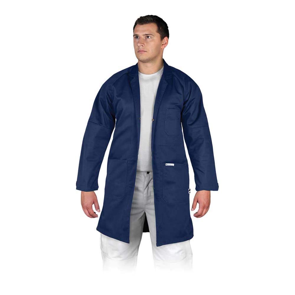 Leber & Hollman Herren Schutzschürze LH-COATER, 60% Polyester 35% Baumwolle 270 g/m2, mit Knopfleist