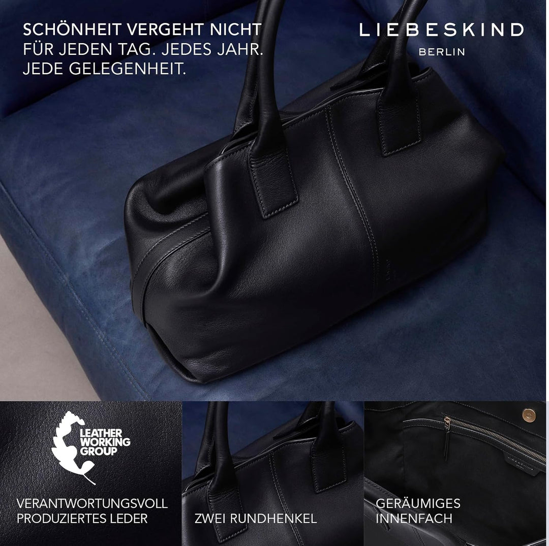 Liebeskind Damen Puffy Chelsea Shopper M Champagne, Champagne