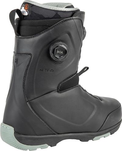 Nitro Herren Club BOA Dual Zone, All Mountain Freeride Freestyle Schnellschnürsystem Boot Snowboardb