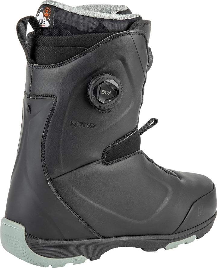 Club BOA Dual All Mountain Freeride Freestyle Schnellschnürsystem Boot Snowboardboot MP 26.0 // EU 4