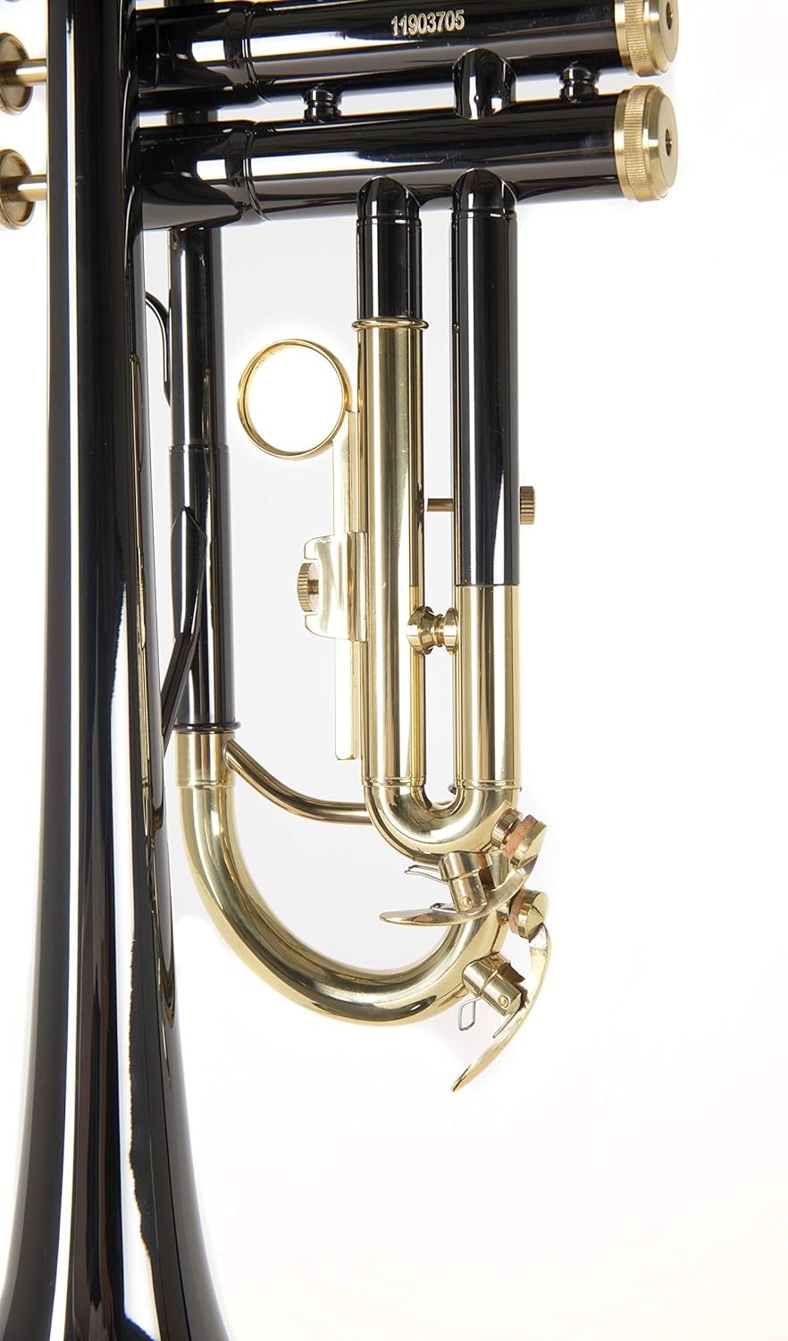 Roy Benson Bb Trompete MOD.TR-101K anthrazit lack., inkl. Etui, TR-101K