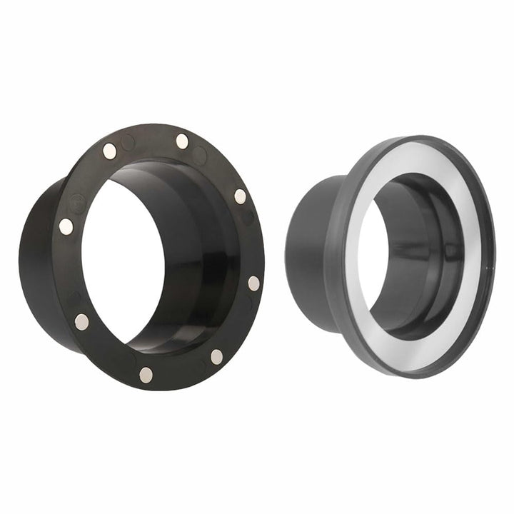 Absaugstutzen Schlauchadapter 140mm, Magnetischer Schnellverbinder (8 Magnete), Zubehör für Staubabs