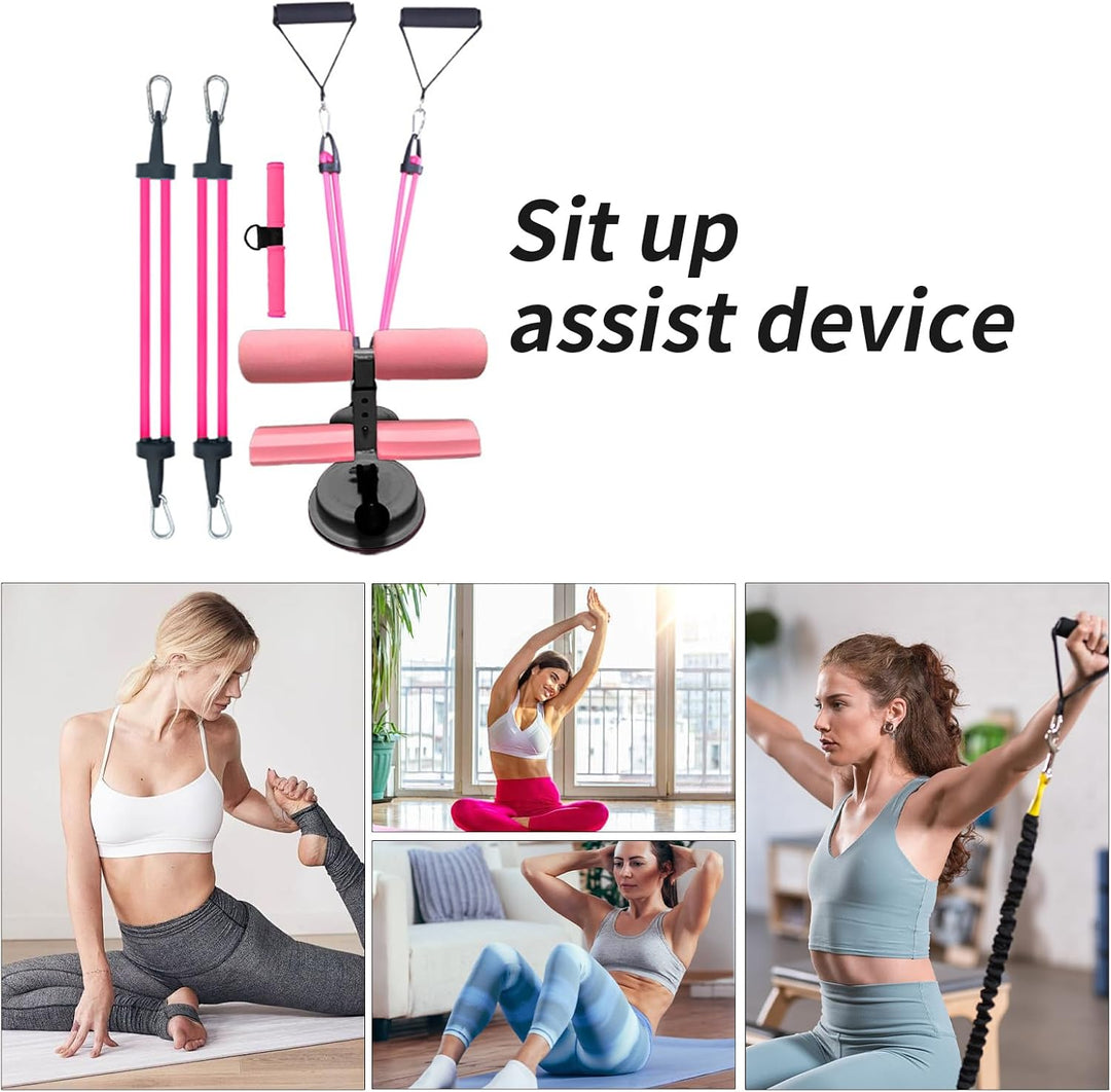 Situp, Bauchtrainingsassistent, Suction Foot Support, 7,87 Zoll (7,87 Zoll), verstellbar, Height Tra