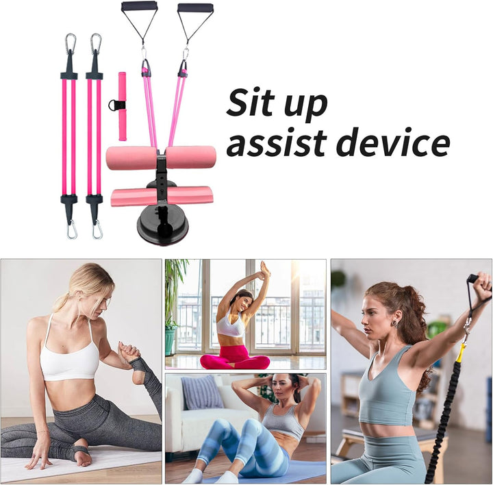 Situp, Bauchtrainingsassistent, Suction Foot Support, 7,87 Zoll (7,87 Zoll), verstellbar, Height Tra