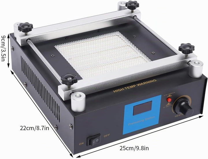 853A Preheating Station Platinen VorwäRmen LöTstation PCD Preheater BGA SMD Infrarot Rework Elektron