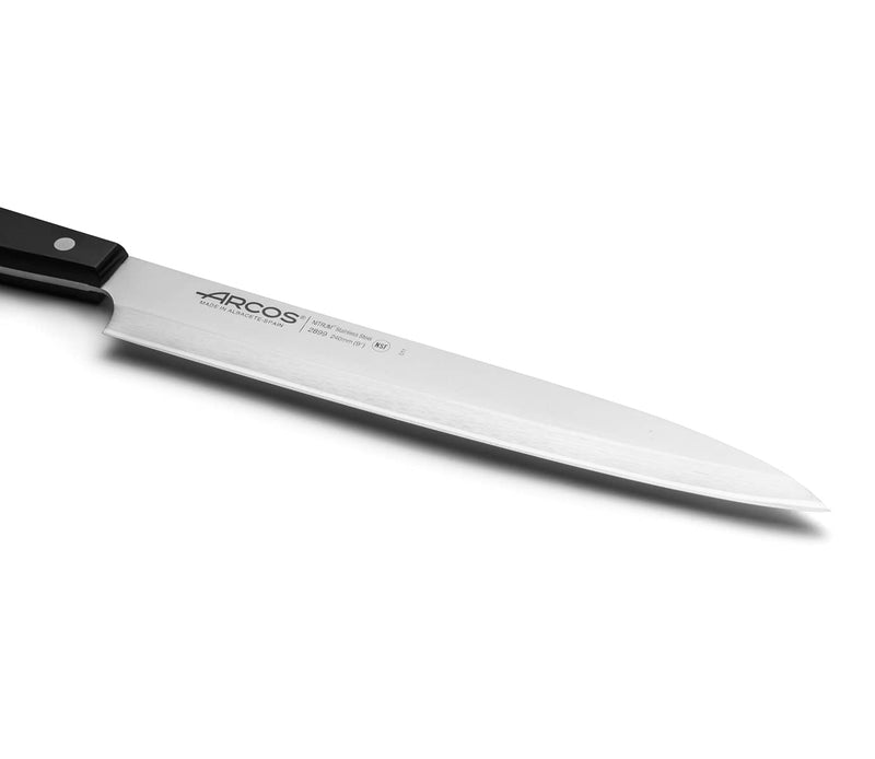 Arcos 289904 Serie Universal - Messer Yanagiba Asiatisches Messer - Klinge Nitrum Edelstahl 240 mm -