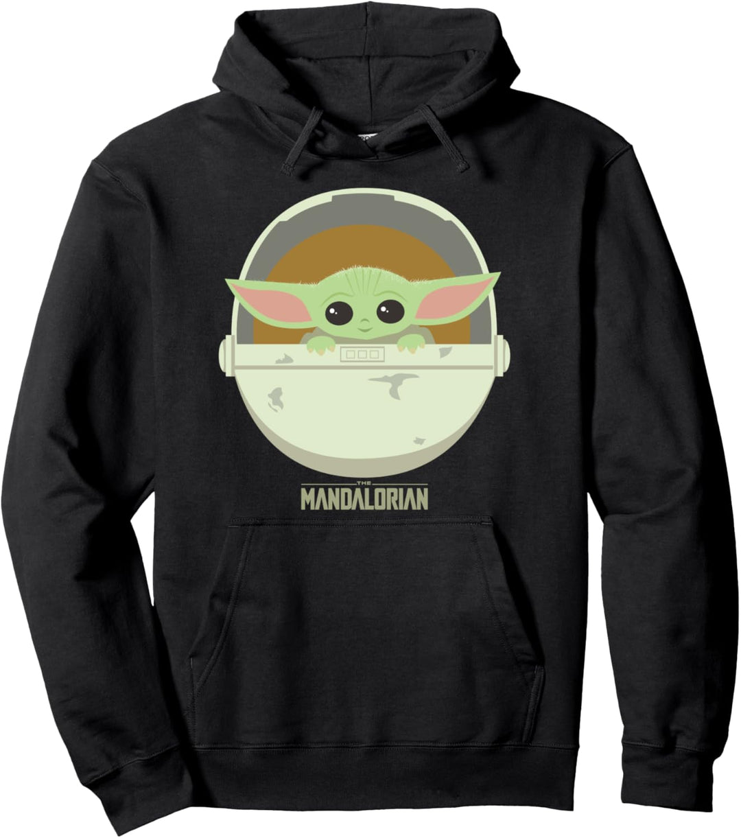 Star Wars The Mandalorian The Child Bassinet Cute Cartoon Pullover Hoodie