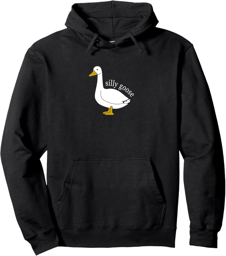 Niedliche Silly Goose lustige Gans Meme Gans Trendy Kleidung Pullover Hoodie