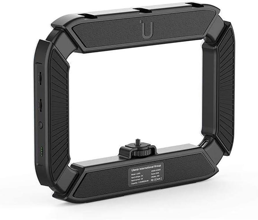 Ulanzi U200 Ringlamp Video Rig - with Phone Holder and Built-in Power Bank
