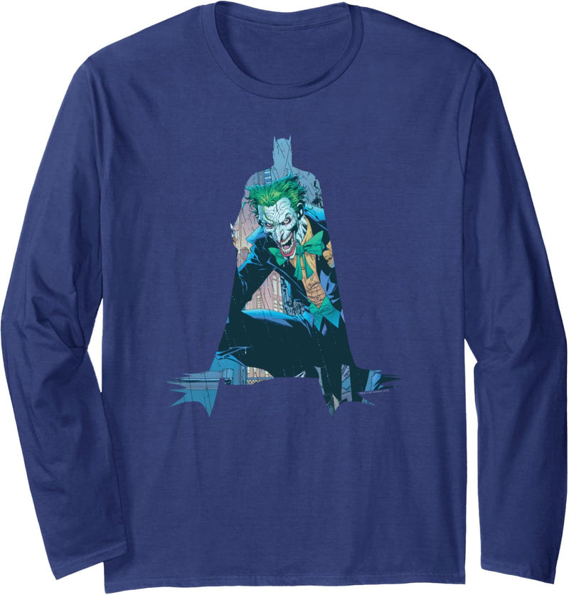 Batman Joker Scene Inside Langarmshirt