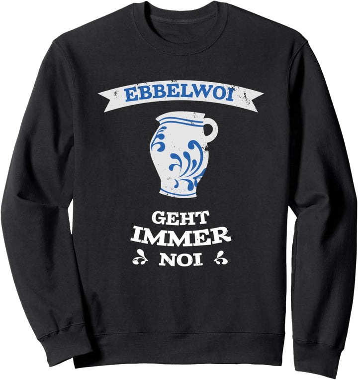 Apfelwein Bembel Hessisch | Lustiges Geschenk zu Weihnachten Sweatshirt