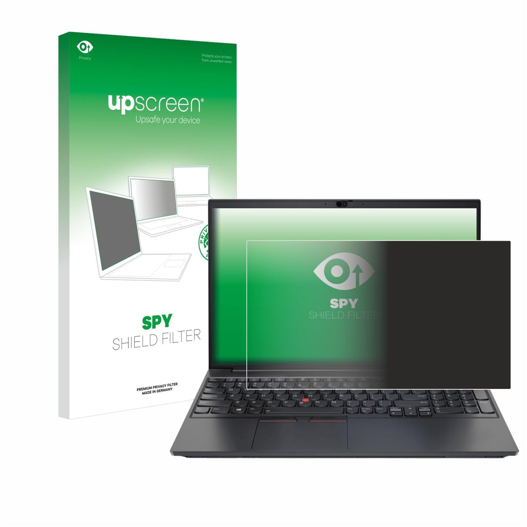 upscreen Blickschutzfilter für Lenovo ThinkPad E15 Gen 2 Privacy Filter Blickschutzfolie Sichtschutz