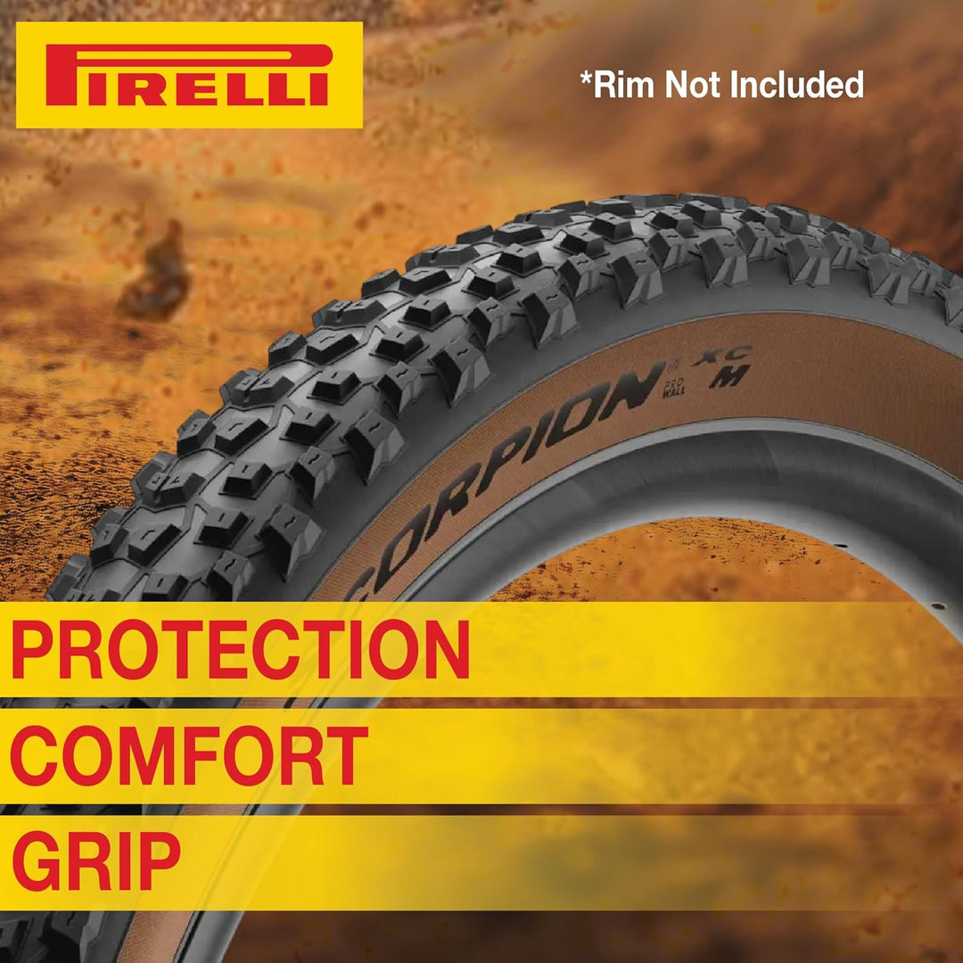 Pirelli Scorpion MTB Tyre Trail M, Prowall Schwarz 29 x 2.4, Schwarz 29 x 2.4