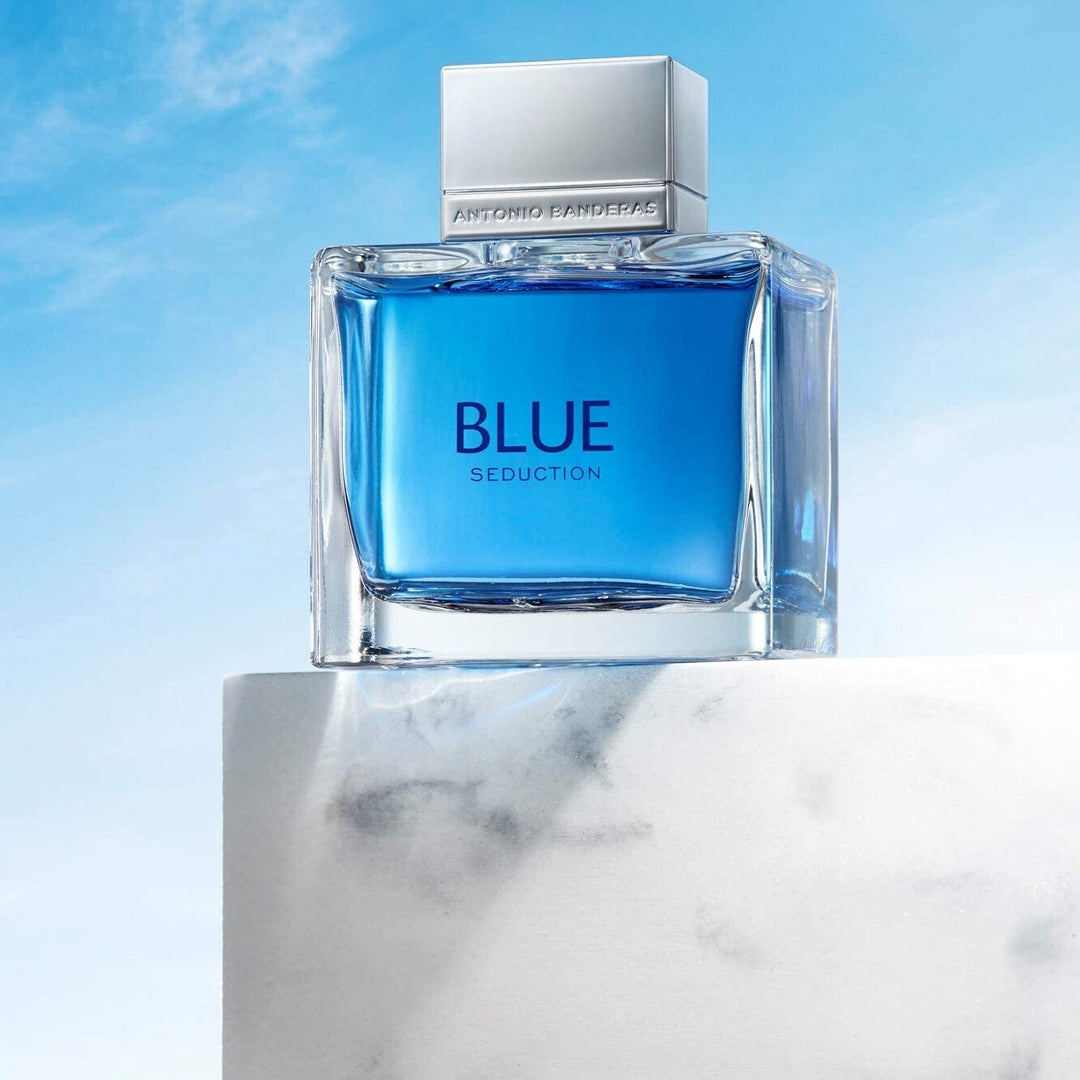 Antonio Banderas Perfumes – Blue Seduction – Eau de Toilette Spray für Herren – 200 ml Aromático 200