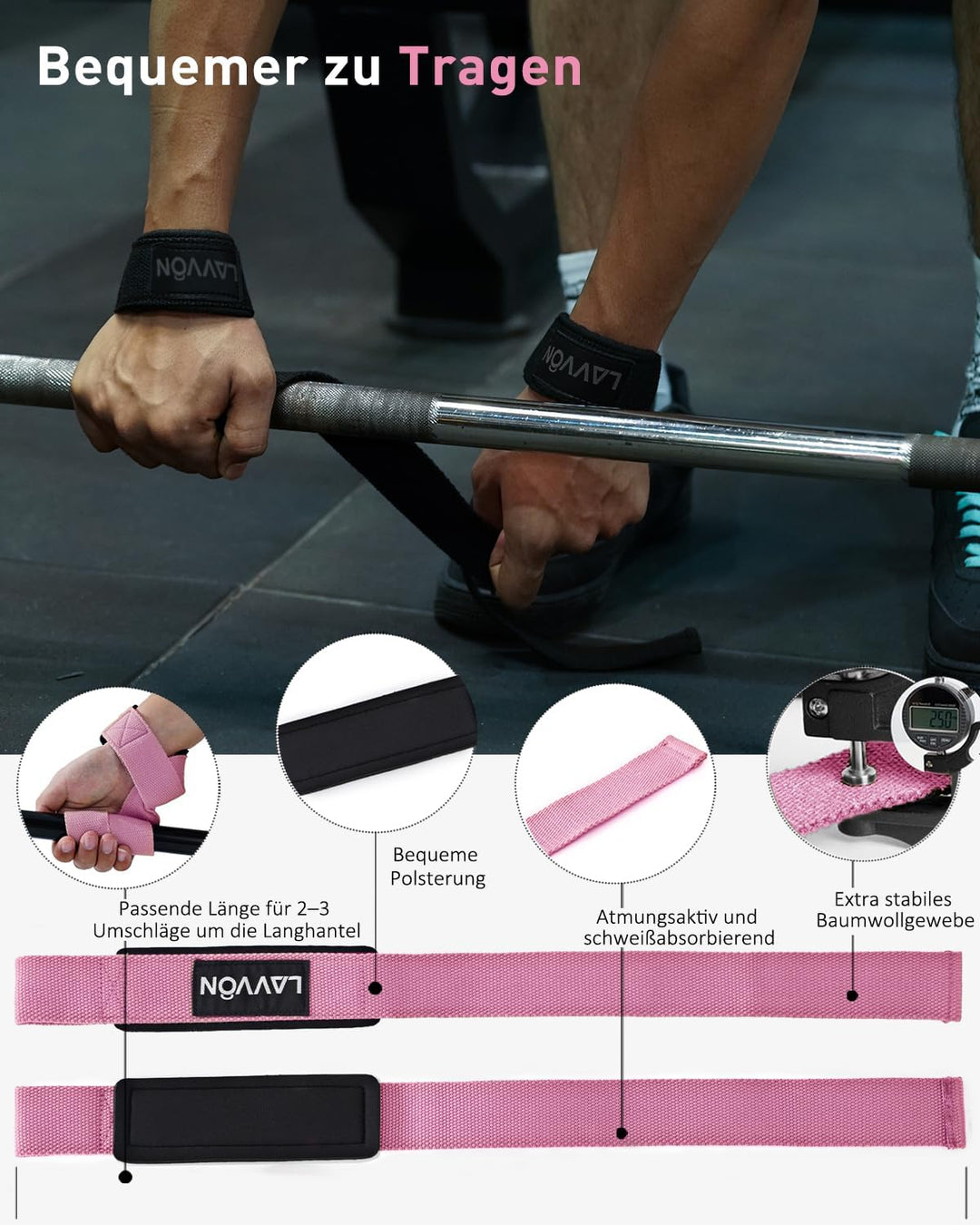 7Pcs Langhantel Polster Set- Hip Thrust Barbell Pad- Backenschutz für Squat | Hantel Nackenpolster -