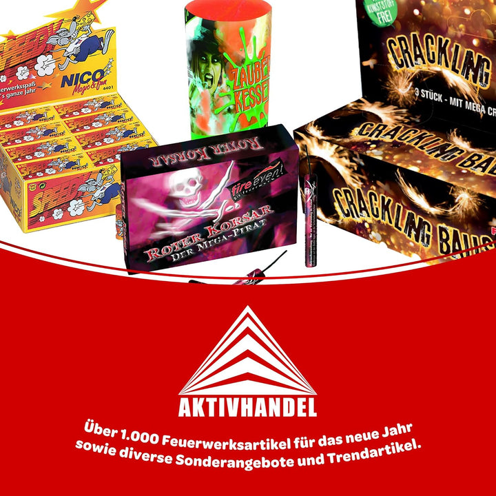 300 Riesen Knallerbsen (30x 10er Dose) von Aktivhandel