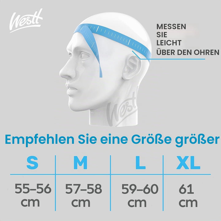 Westt Motocross Helm Fullface MTB Motorradhelm Integralhelm Crosshelm Helm Motorrad MTB Enduro Quad