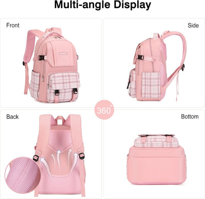 FANDARE Ultraleicht Rucksack Schulranzen Schultaschen Schulrucksack Damen Herren Schultasche für Jug