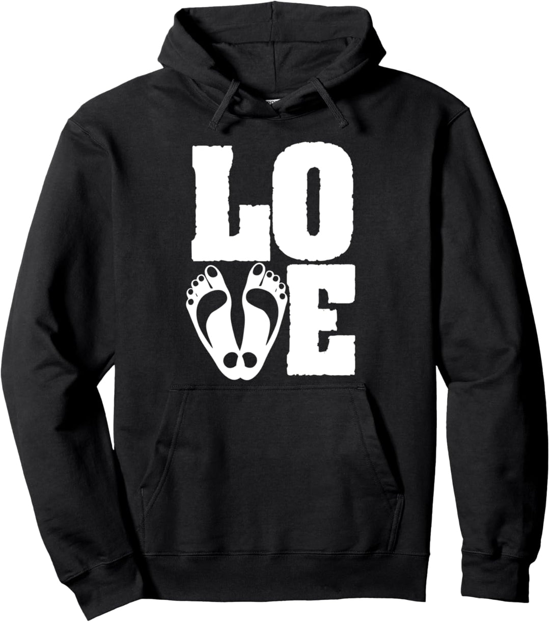 Fuss Liebe Podologe Podologie Podiatrie Füsse Podiater Pullover Hoodie