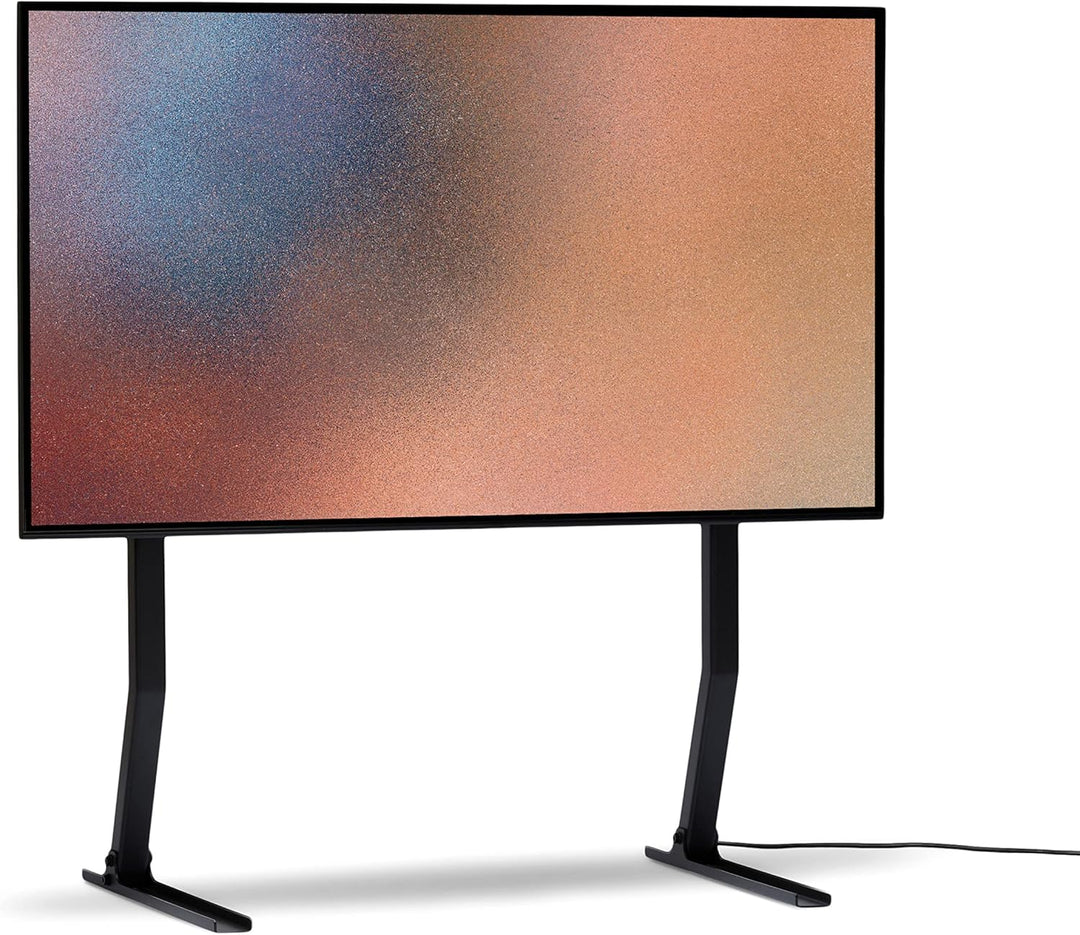 Pedestal Bendy Tall Standfuss für TV 40 bis 70 Zoll | Hochwertiger Fernseher Bodenständer | Modische
