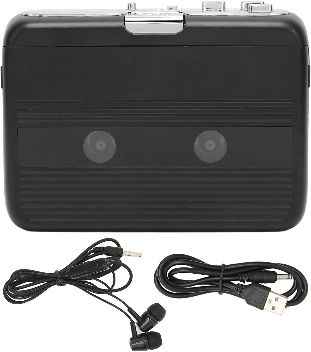 Tragbarer Kassettenspieler, Bluetooth-Kassettenspieler, UKW-Radio, Stereo, Walkman-Kassettenspieler/