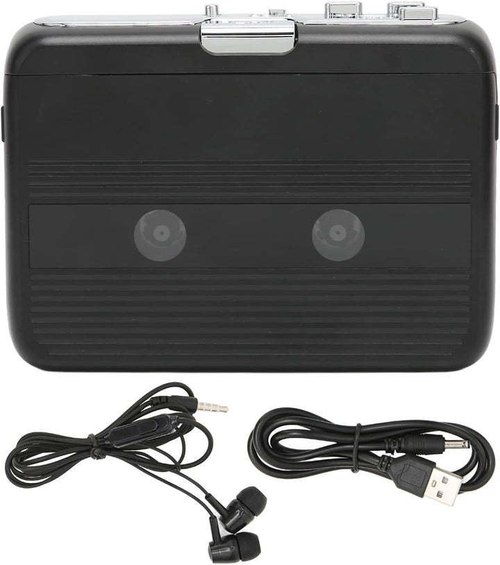 Tragbarer Kassettenspieler, Bluetooth-Kassettenspieler, UKW-Radio, Stereo, Walkman-Kassettenspieler/