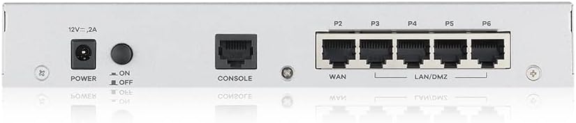 ZyXEL USG Flex 100 Hardware Firewall 900 Mbit/s USG FLEX 100 | No SFP | Security Bundle, USG FLEX 10