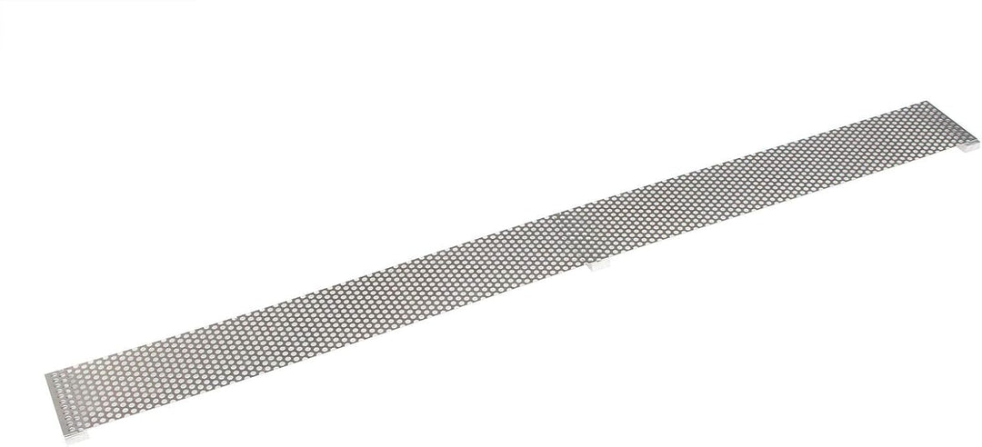Laubschutz Aluminium Simpel für Entwässerungsrinne ACO Standardline und Hexaline mit Stahlstegrost