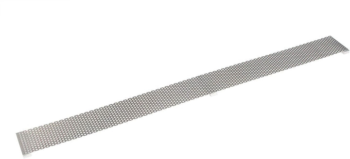 Laubschutz Aluminium Simpel für Entwässerungsrinne ACO Standardline und Hexaline mit Stahlstegrost