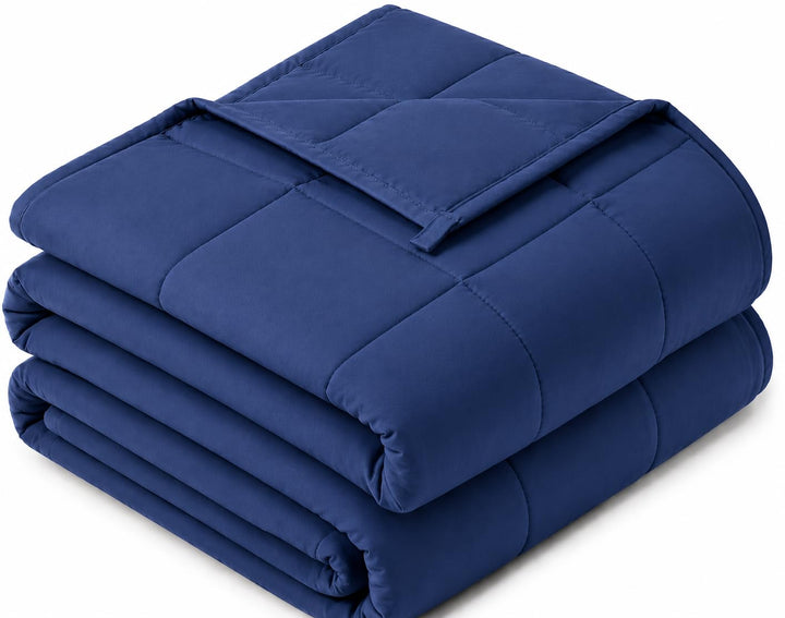 Sivio Gewichtsdecke für Erwachsene 6kg, Atmungsaktive Beschwerungsdecke, weiches Material mit Glaspe