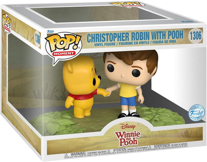 Funko Pop! Moments: Disney - Christopher Robin - Olympia - Winnie The Pooh - Vinyl-Sammelfigur - Ges