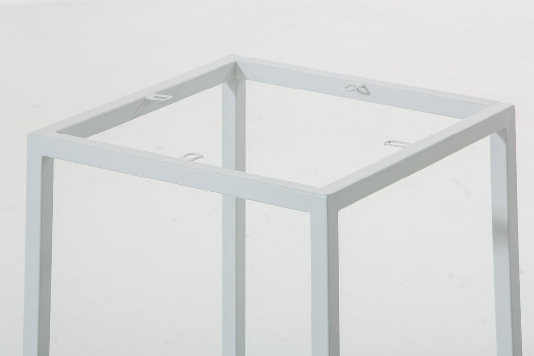 CLP Barhocker MONTREAL mit Stoffbezug | Thekenhocker mit einer Sitzhöhe von 80 cm | Gepolsterte Sitz