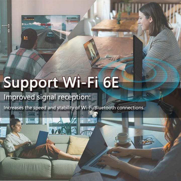 JINTAI WiFi Antenne Kabel für GIGABYTE X570S, X570I, X570, B550, B560, B560L, B760 Gaming / AORUS El
