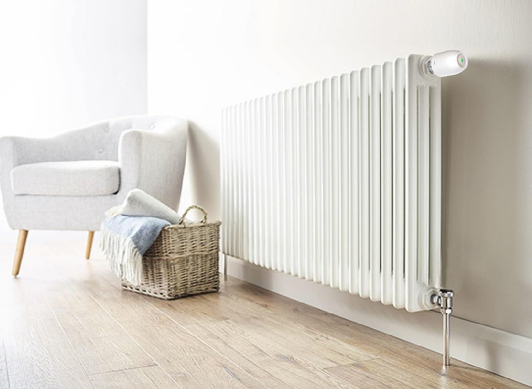 revolt Smart Home Thermostate: 6er-Set Heizkörper-Thermostate mit App-Programmierung, Bluetooth (Woc