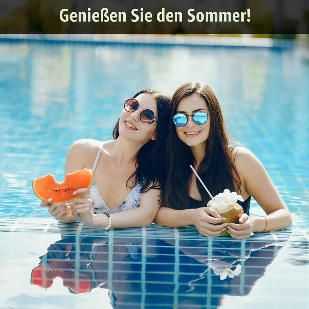304 Edelstahl Poolleiter Ersatzstufe mit Rutschfestem Gummipolster Schwimmbadleitern Pedale mit Schr