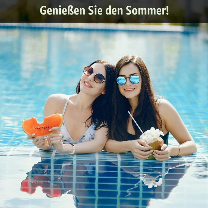 304 Edelstahl Poolleiter Ersatzstufe mit Rutschfestem Gummipolster Schwimmbadleitern Pedale mit Schr