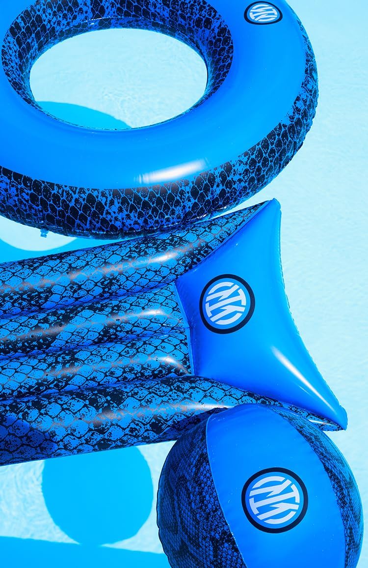 Inter - Luftmatratze - ideal für Meer, Strand, Schwimmbad - für Erwachsene und Kinder - 60 x 175 cm