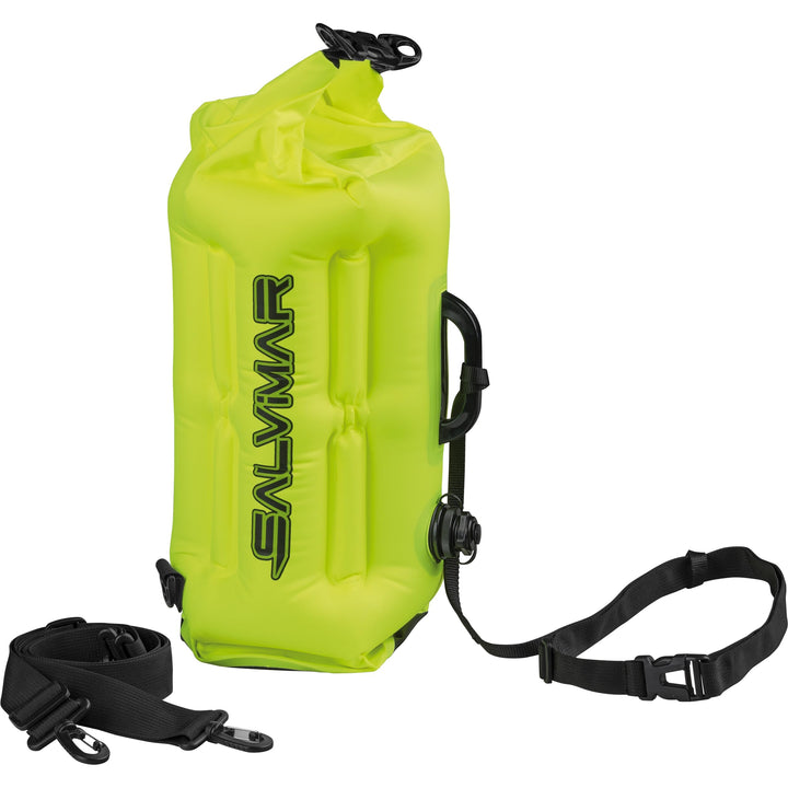 SALVIMAR Unisex – Erwachsene Swimmy Safe Bag Schwimmen boje 62 cm neongelb, 62 cm neongelb