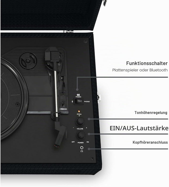 Crosley Voyager - Schwarz, One Size