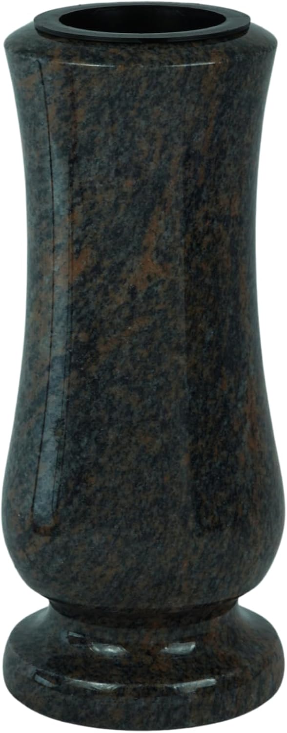 designgrab Taille-medium Grabvase aus Granit Gneis Halmstad