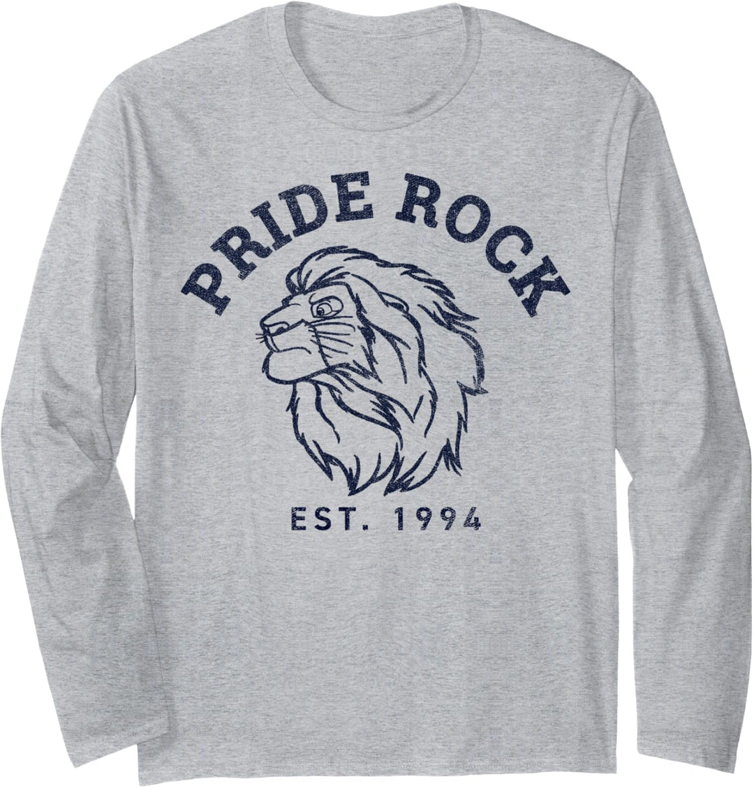 Disney The Lion King Simba Pride Rock Est. 1994 Sketch Langarmshirt