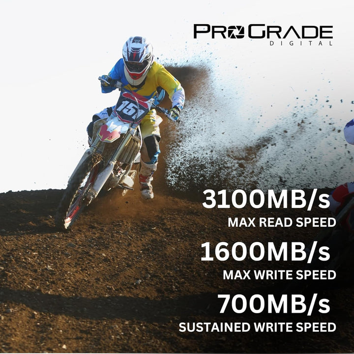 ProGrade Digital CFexpress 4.0 Typ B Speicherkarte für Kameras, optimiert für Express-Übertragung vo