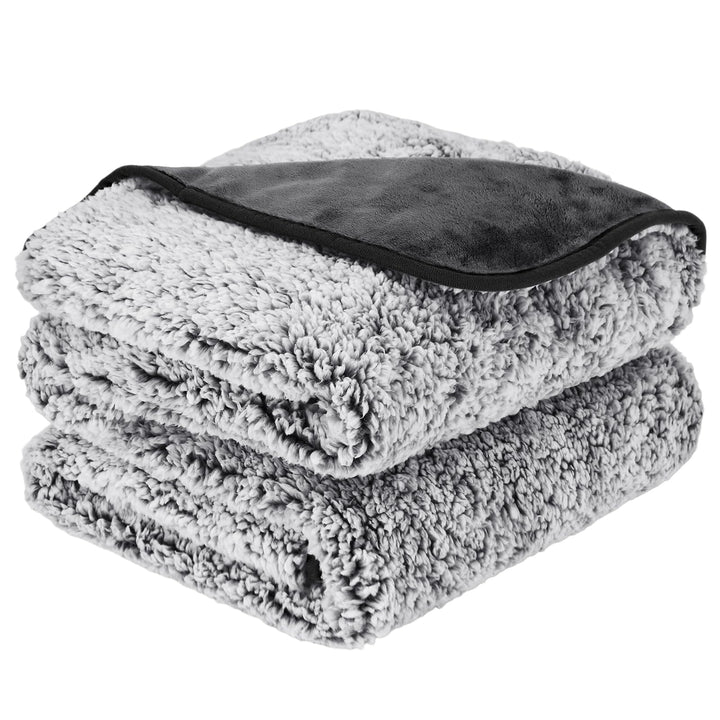 PETTOM Hundedecke Wasserdicht, Hundedecke Sofa 152 x 127 cm, Hunde Decke aus Sherpa und Flanell, Hau
