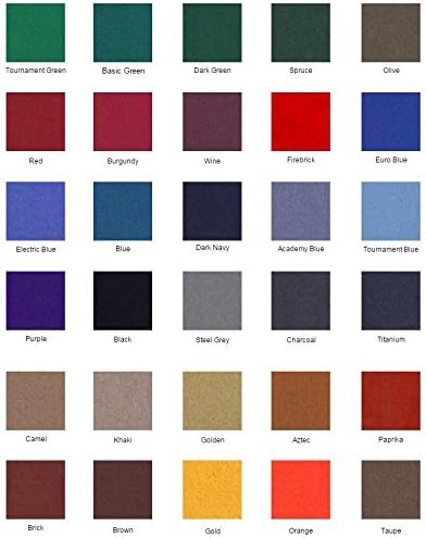 ProLine Classic 303 Billardtischdecke, Filz multi 2,4 m, Turniergrün 2,4 m
